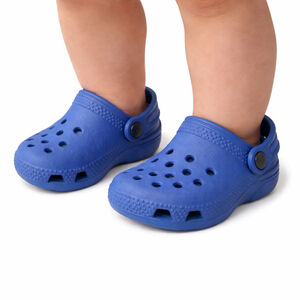 Crocs Classic Blue Clogs Baby Size 2/3